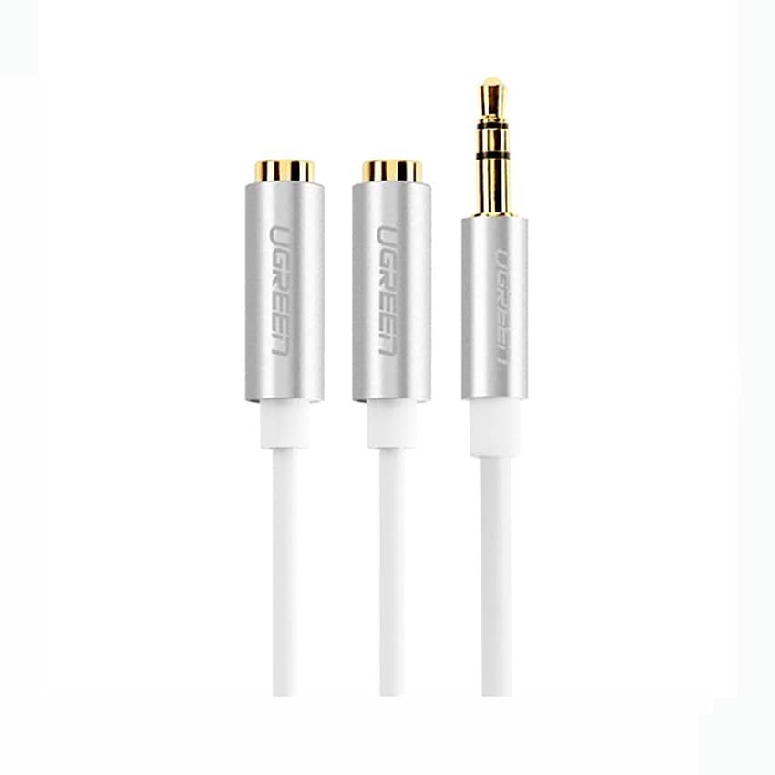 Cáp chia Audio 1 Ra 2-3.5m Ugreen 10780, 20cm