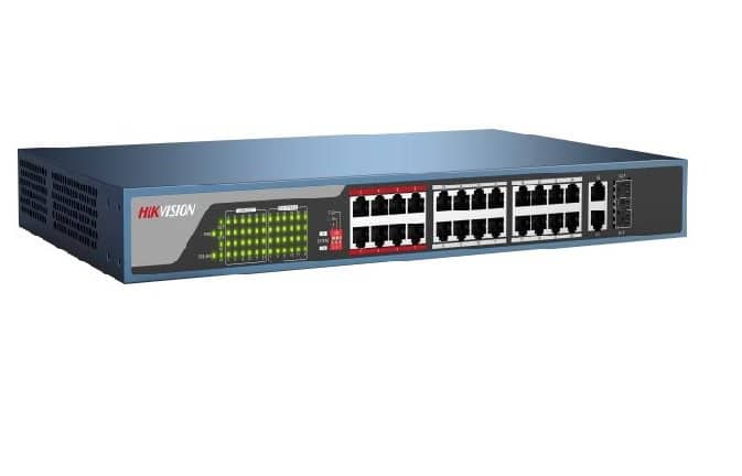 Switch POE 24 cổng Hikvision DS-3E0326P-E 1