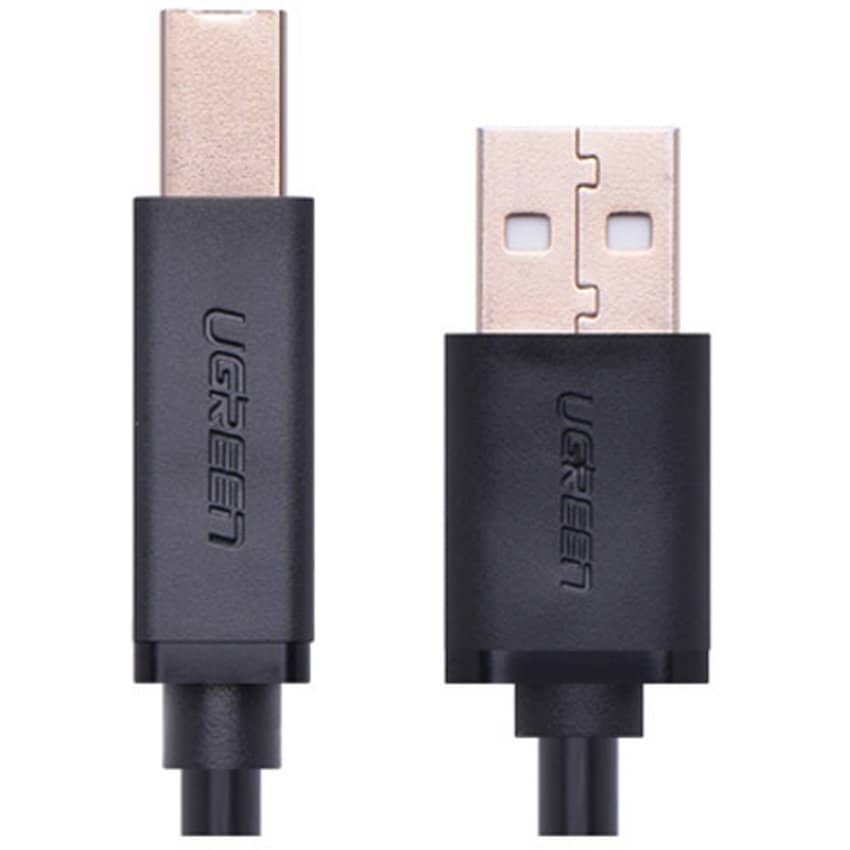 Cáp máy in 5m Ugreen 10352 USB 2.0 - Đầu mạ vàng