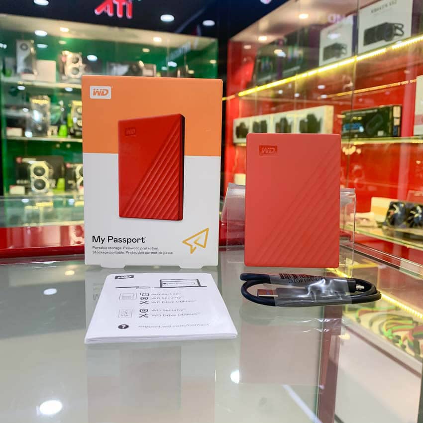 Ổ Cứng Di Động 2.5 inch 2T WD My Passport