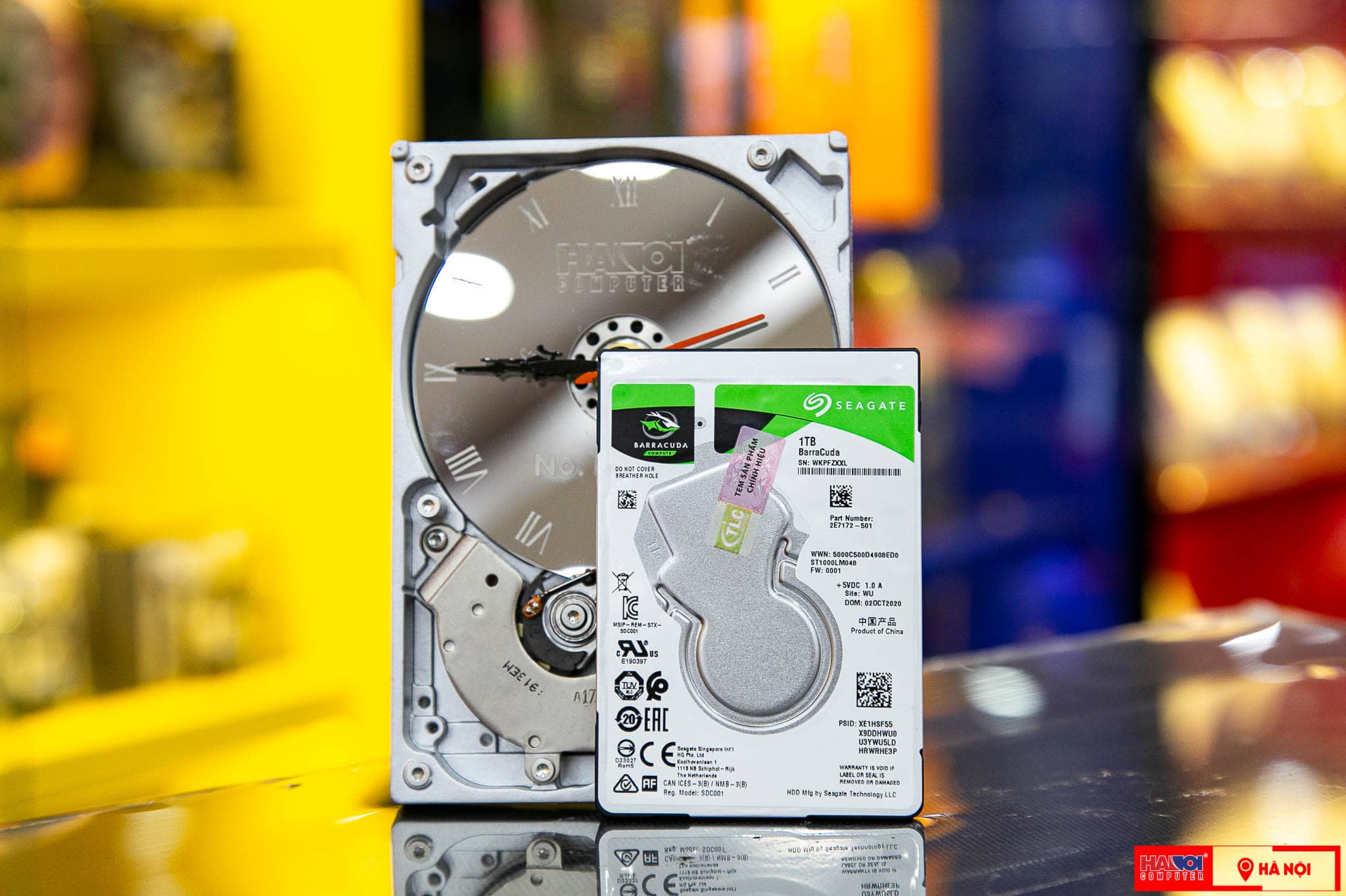 Ổ cứng HDD Laptop Seagate Barracuda 1TB 2.5 Inch, 5400RPM SATA3 6GB/s, 128MB Cache