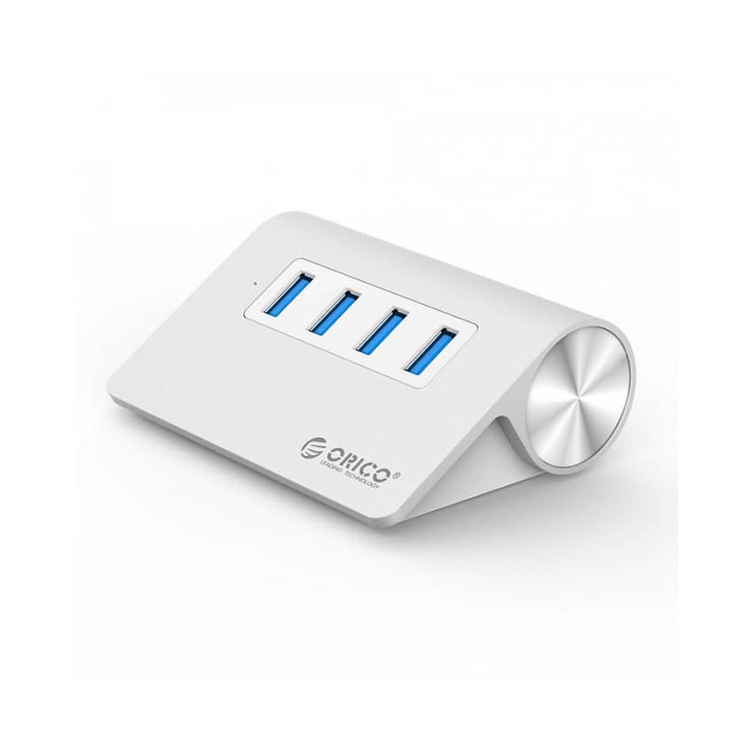 Bộ Chia USB Orico M3H4 Từ 1 Ra 4 Cổng USB 3.0 Vỏ nhôm