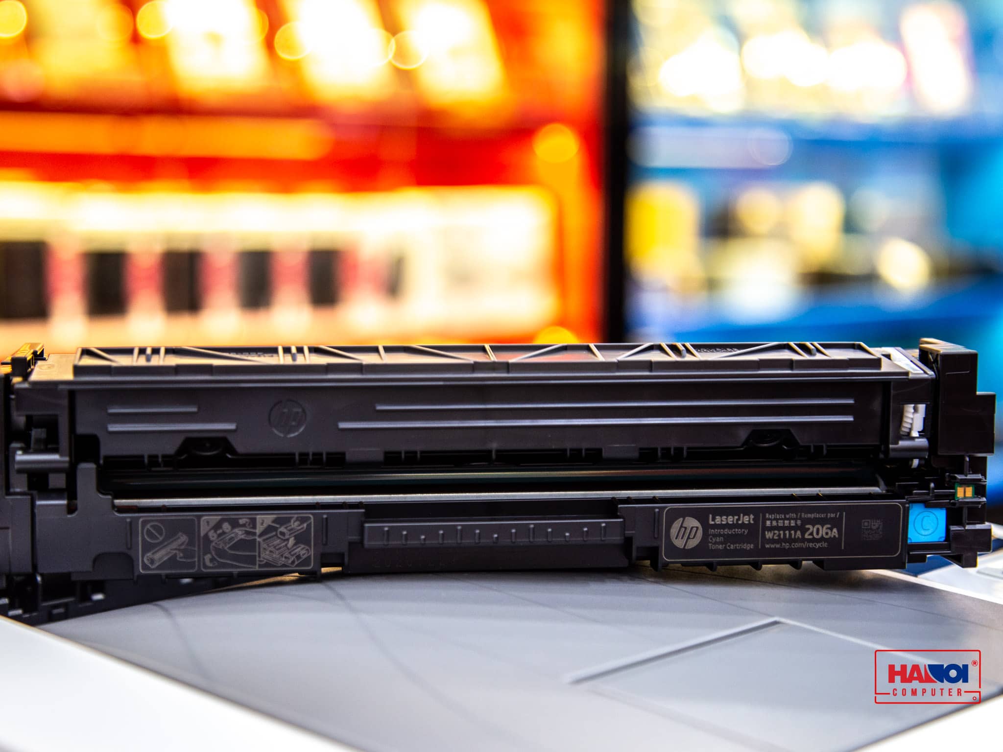 Mực in HP 206A Cyan Original LaserJet ( Màu xanh ) 9
