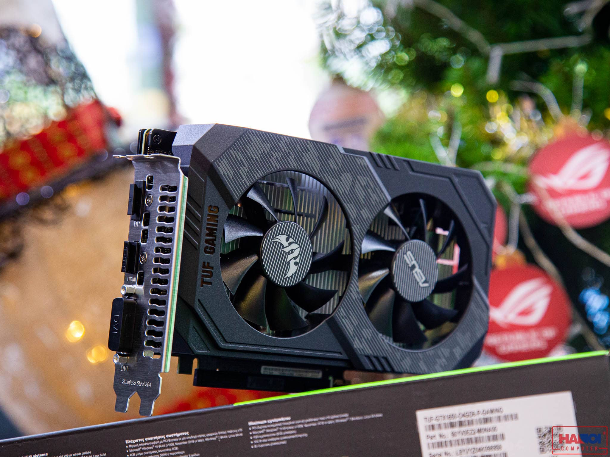 Card màn hình Asus TUF GTX 1650-4GD6-P-GAMING