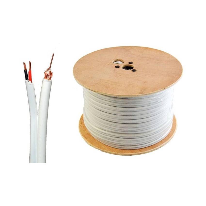 Dây Cable Camera HD ONE RG59 ( đồng dầu lõi 0.8mm ) 1