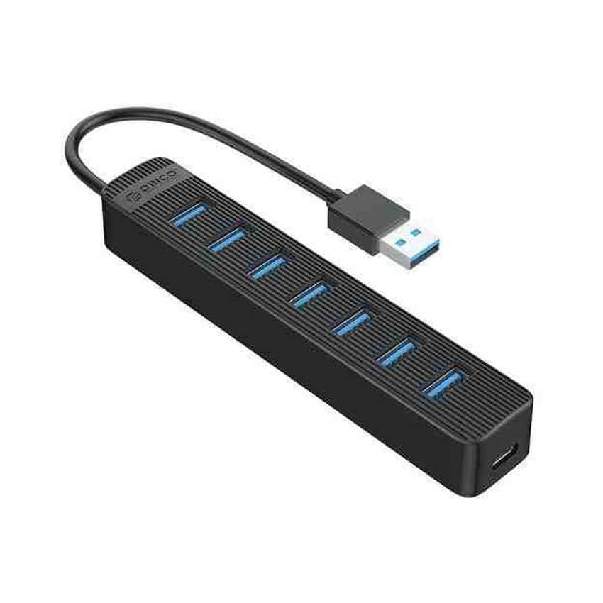 Bộ chia USB Orico TWU3-7A-BK (Từ 1 ra 7 cổng USB 3.0) 5