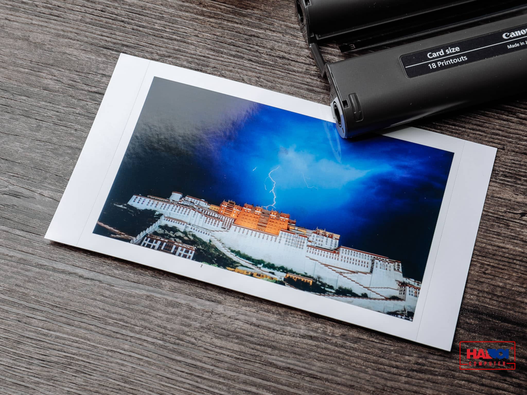 Bản in của Máy in Canon SELPHY CP1300 (Máy in di động - In màu - Màu trắng