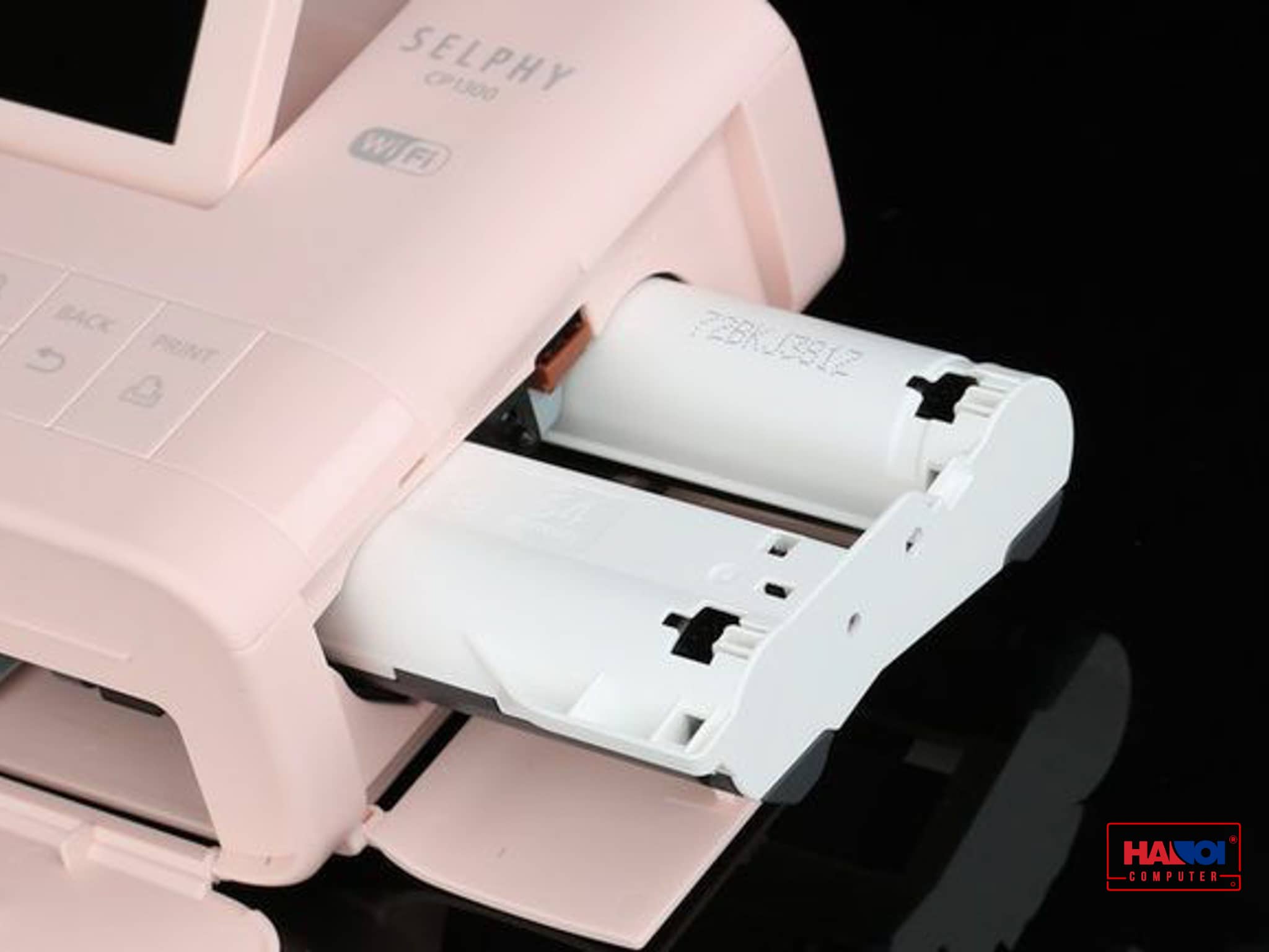 Máy in Canon SELPHY CP1300 (Máy in di động - In màu - Màu hồng) PIn