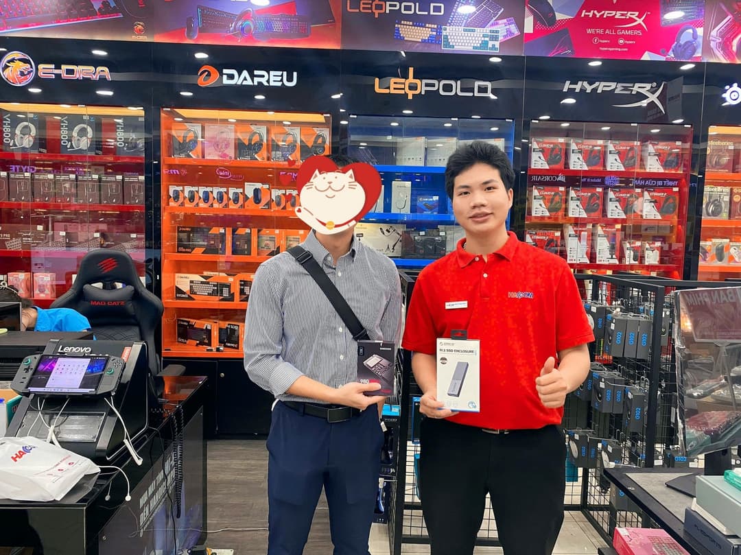 Mua SSD chính hãng, bảo hành tại HACOM