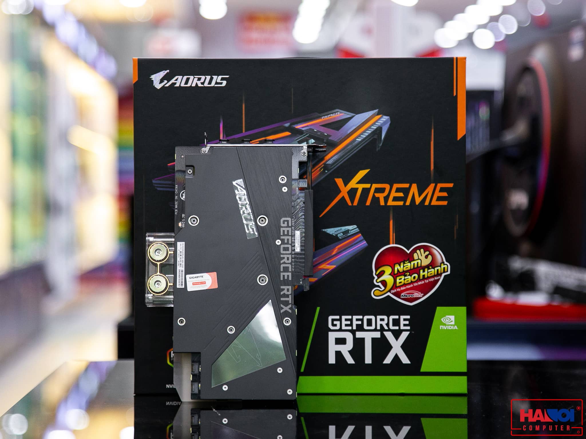 Card màn hình Gigabyte RTX 3090 AORUS XTREME WATERFORCE WB