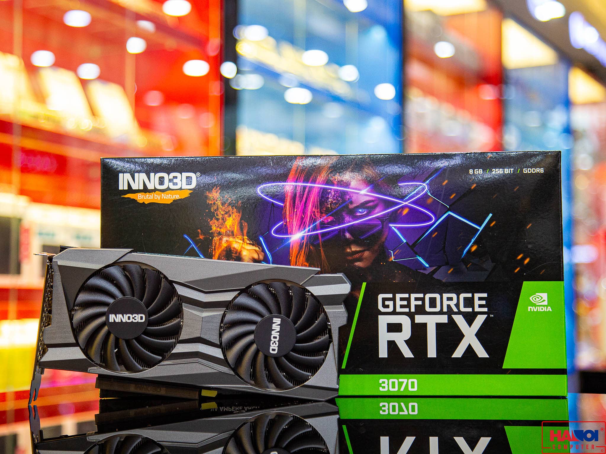 Card màn hình Inno3D RTX 3070 TWIN X2 OC 8GB LHR