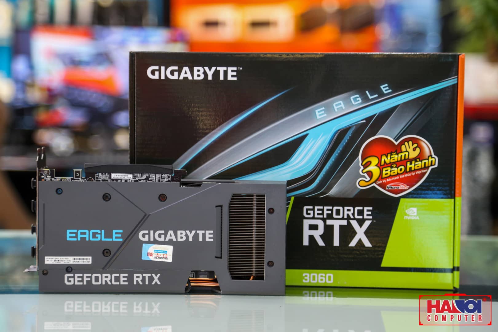 Card màn hình Gigabyte RTX 3060 Ti EAGLE-8GD-V2