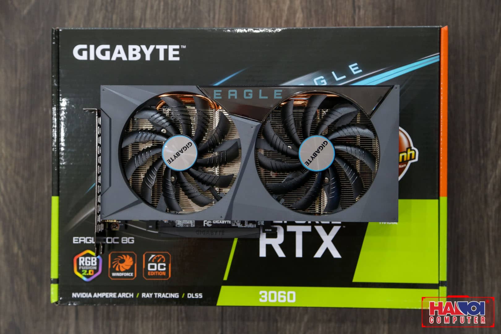 Card màn hình Gigabyte RTX 3060 Ti EAGLE-8GD-V2