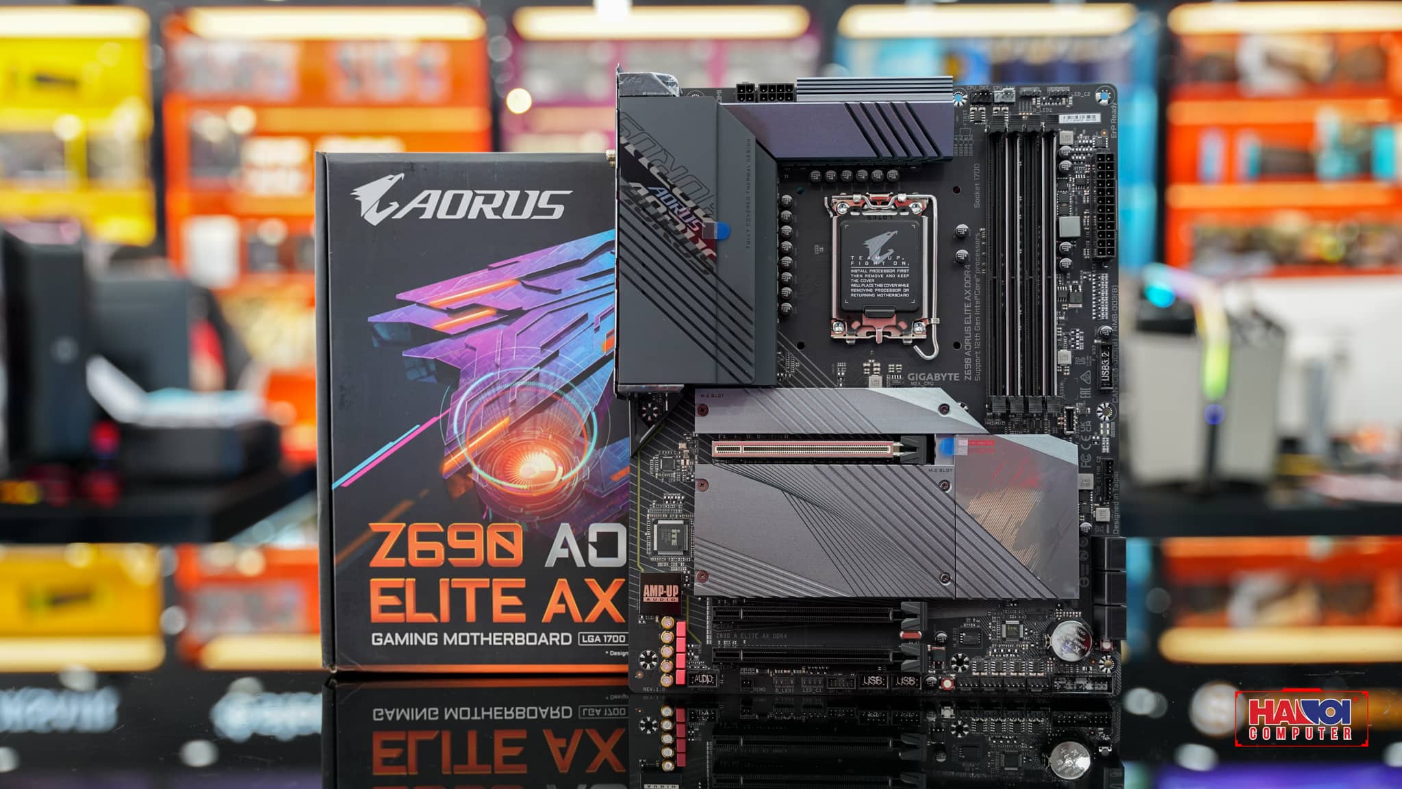 Mainboard Gigabyte Z690 AORUS ELITE AX (Intel Z690, Socket 1700, ATX, 4 khe Ram DDR4)