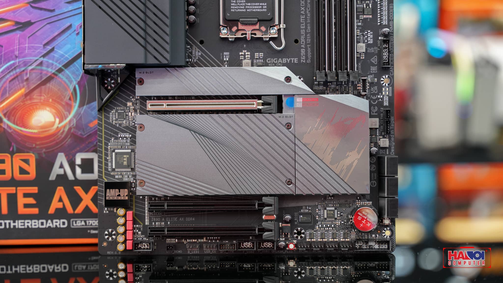 Mainboard Gigabyte Z690 AORUS ELITE AX (Intel Z690, Socket 1700, ATX, 4 khe Ram DDR4)