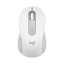 Chuột không dây Logitech M650 Signature Off-white (USB/Bluetooth/Pin AA/Trắng)