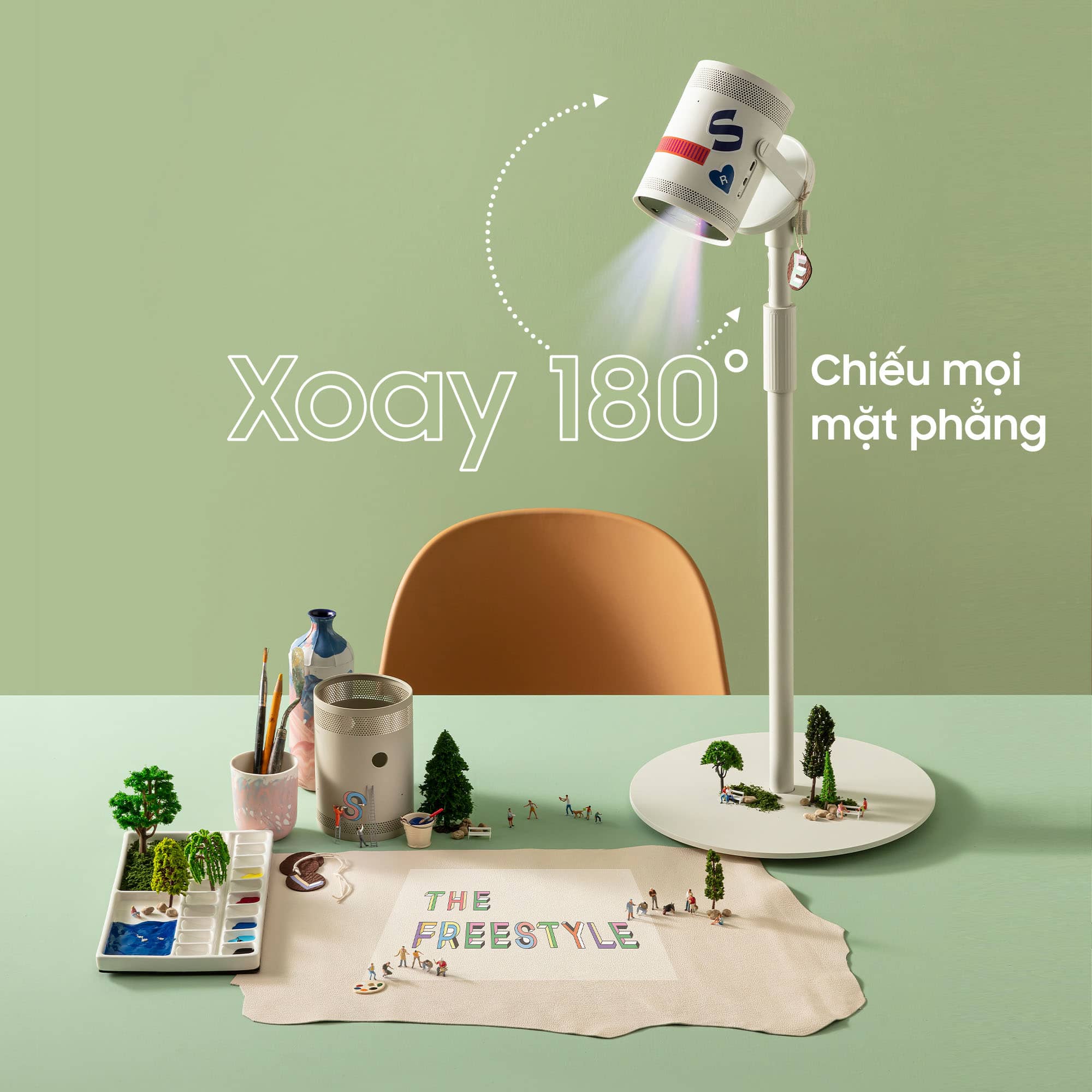 Máy chiếu mini Samsung The Freestyle 100inch 2