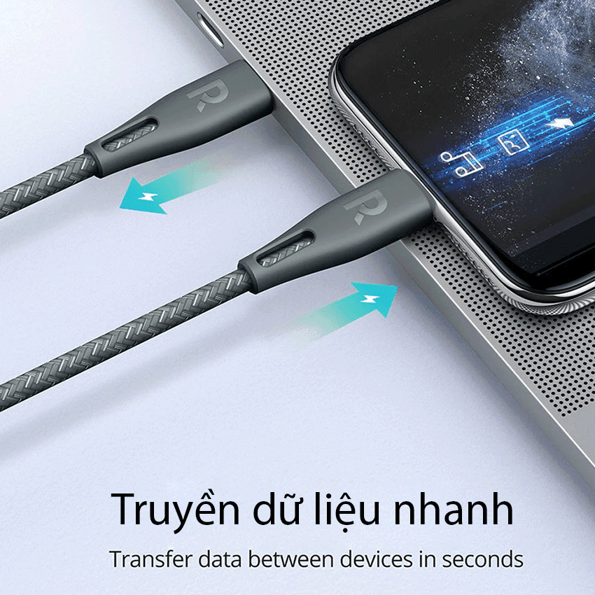 Cáp sạc điện thoại RavPower RP-CB1004WHI