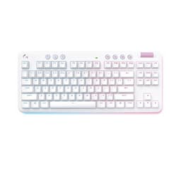 Bàn phím game không dây Logitech G715 TKL RGB Aurora Off White Linear (920-010693)