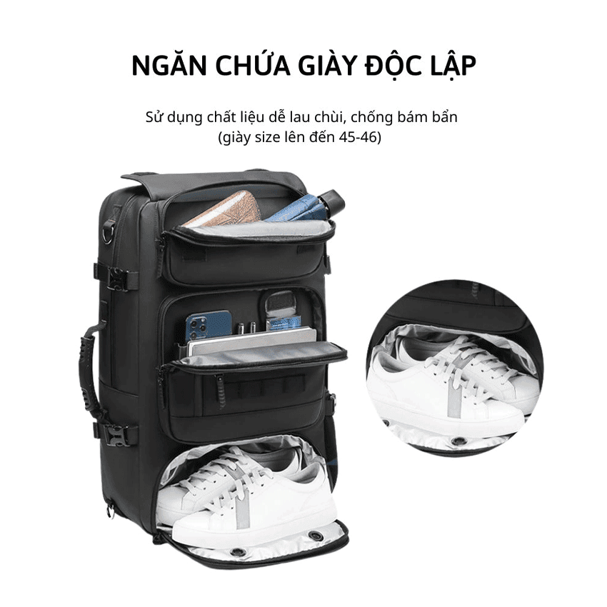 Balo Du Lịch Nam Chống Nước Outwalk Martin