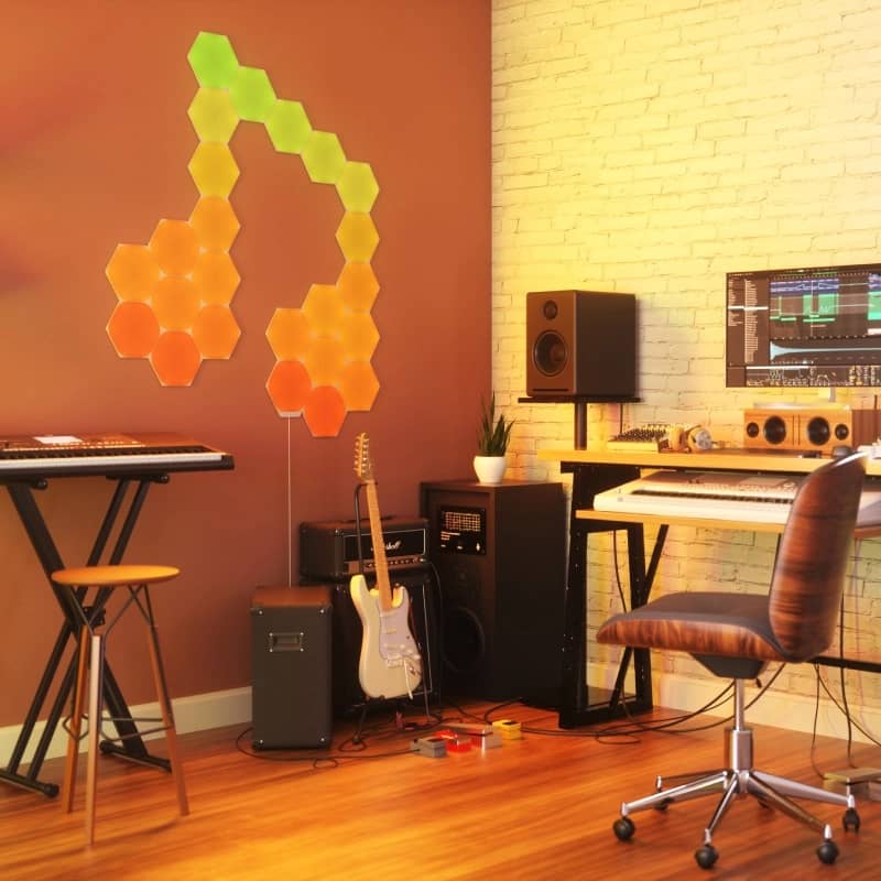 Bộ đèn dán tường thông minh Nanoleaf Hexagon - Hình lục giác