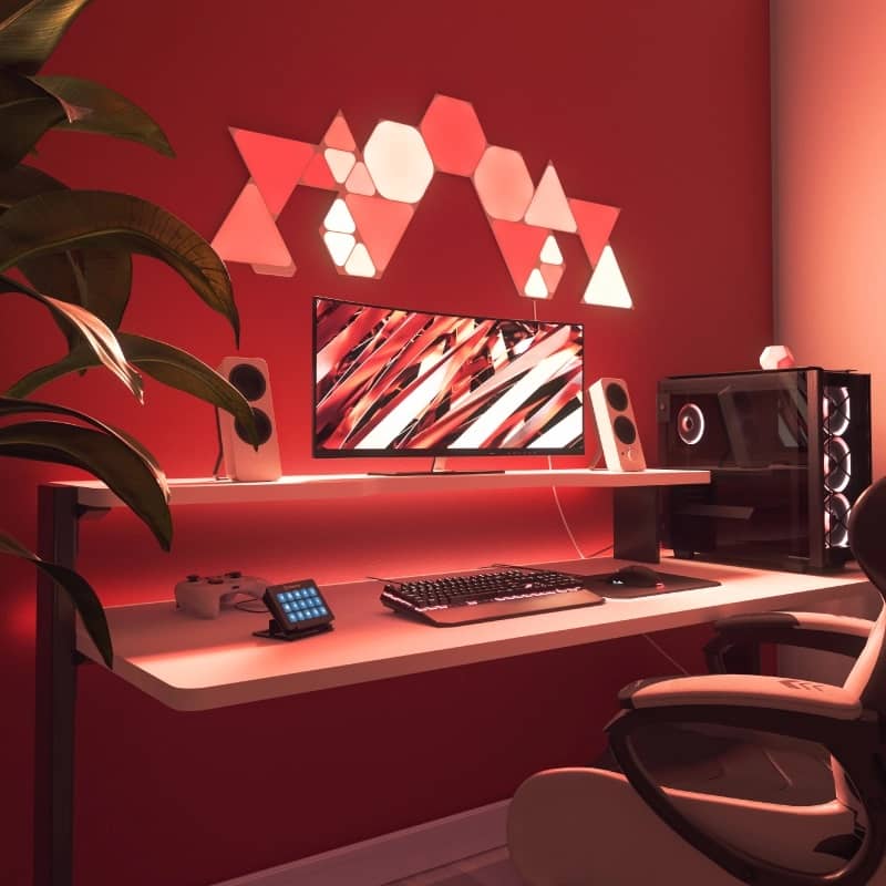 Bộ đèn dán tường thông minh Nanoleaf Hexagon - Hình lục giác