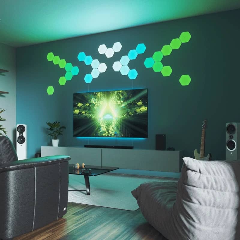 Bộ mở rộng cho Nanoleaf Triangles - Hình tam giác - 3 miếng - Màu trắng
