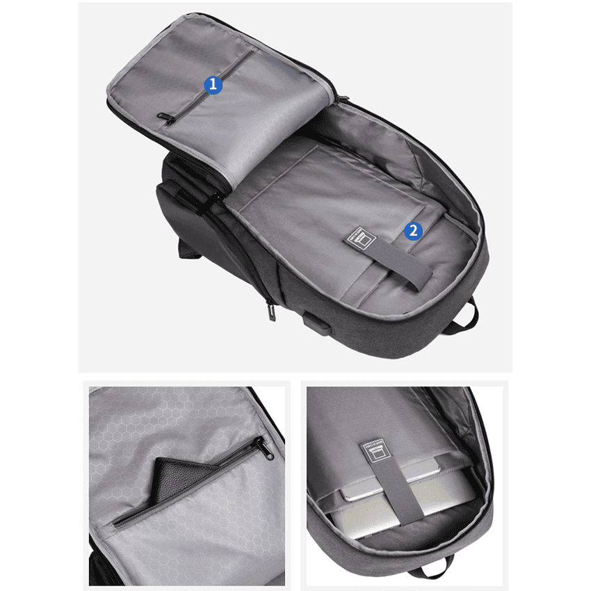 Balo Laptop du lịch nam nữ GUBAG GB-BL08