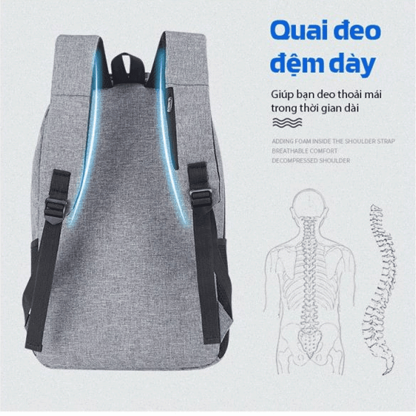 Balo Laptop công sở nam nữ GUBAG GB-BL07