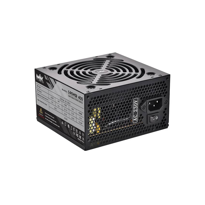 Nguồn MIK S-POWER 400W (Màu Đen)