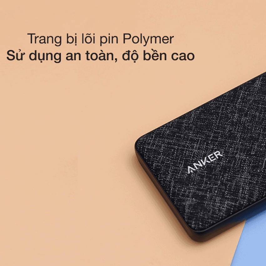 Pin sạc dự phòng Anker PowerCore Slim - 10.000mAh