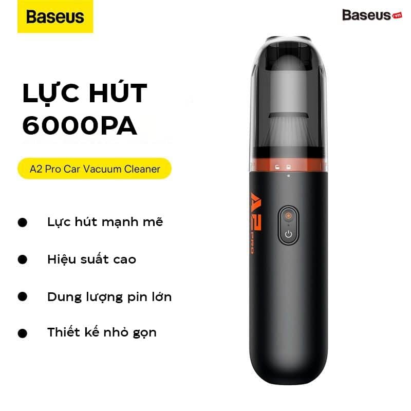 Máy Hút Bụi Cầm Tay Baseus A2 Pro Car Vacuum Cleaner