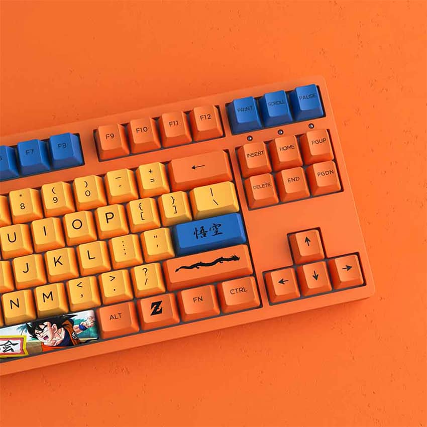 Bàn phím cơ AKKO 3087 RF Dragon Ball Z - Goku 4