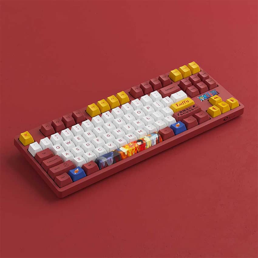 Bàn phím cơ AKKO 3087 RF One Piece - Luffy (AKKO switch v3 - Cream Blue)