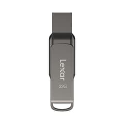 USB LEXAR 32GB JumpDrive D400 OTG USB 3.1 Type C Titanium (USB 3.1_LJDD400032G-BNQNG)