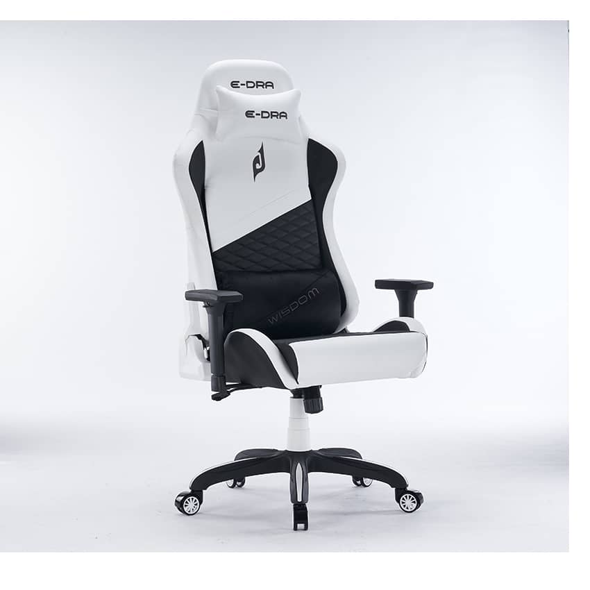 Ghế Game E-Dra - Wisdom EGC231 BLACK WHITE