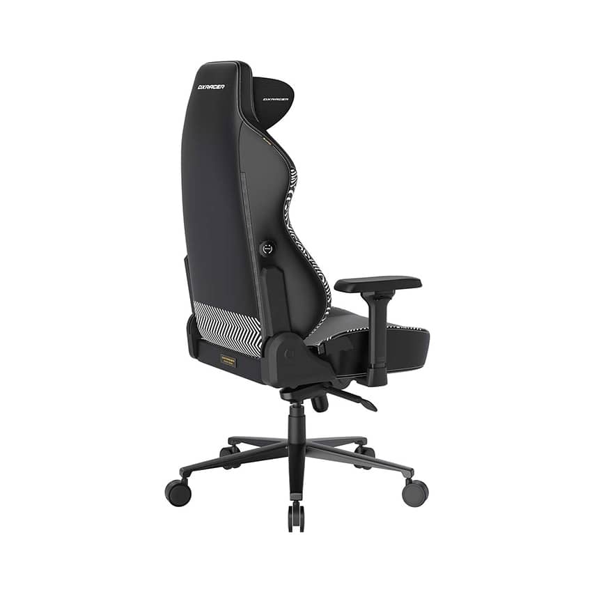 Ghế game DXRACER GAMING CHAIR - Craft Pro Stripes1 Black White (GC/LCF23LTA/EMAZE)