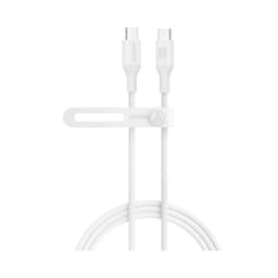 Cáp sạc đa năng Anker 544 A80F5 (0.9m) - PD 240W - Màu trắng - Type C to Type C