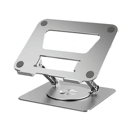 Giá đỡ Laptop/Macbook/Ipad/Tablet Ergotek L255 Đế Xoay 360 Độ , Hợp Kim Nhôm Màu Bạc