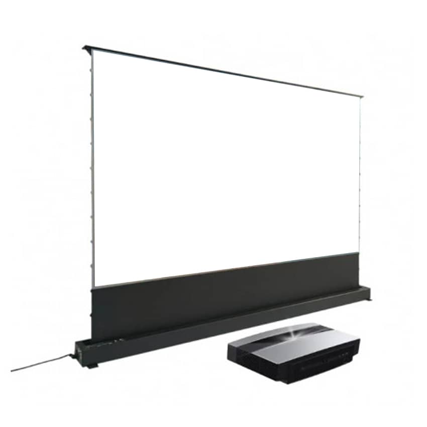 Màn chiếu để sàn điều khiển điện Dalite FU150EST ( 3m32 x 1m87 ) - 150inch