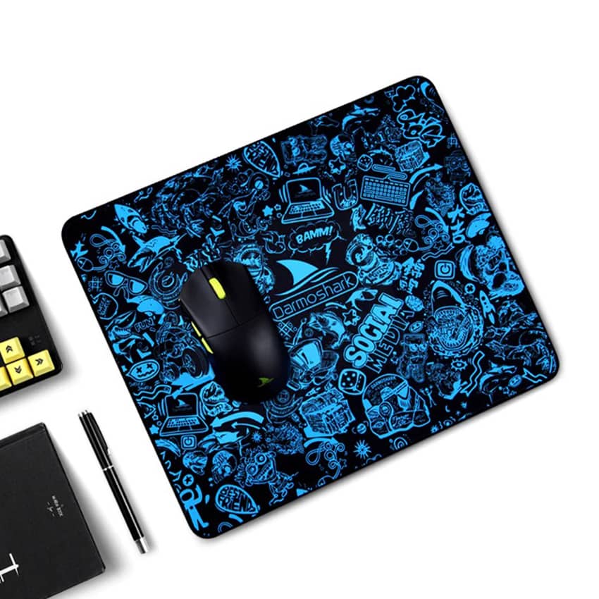 Bàn di chuột Darmoshark Pad-03 Màu xanh (360 x 300 x 3mm)