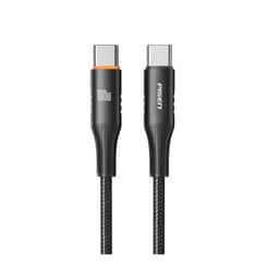 Cáp PISEN QUICK-Fox interlligent PowerOff USB-C PD 100W 1.2m, fully compatible - Global
