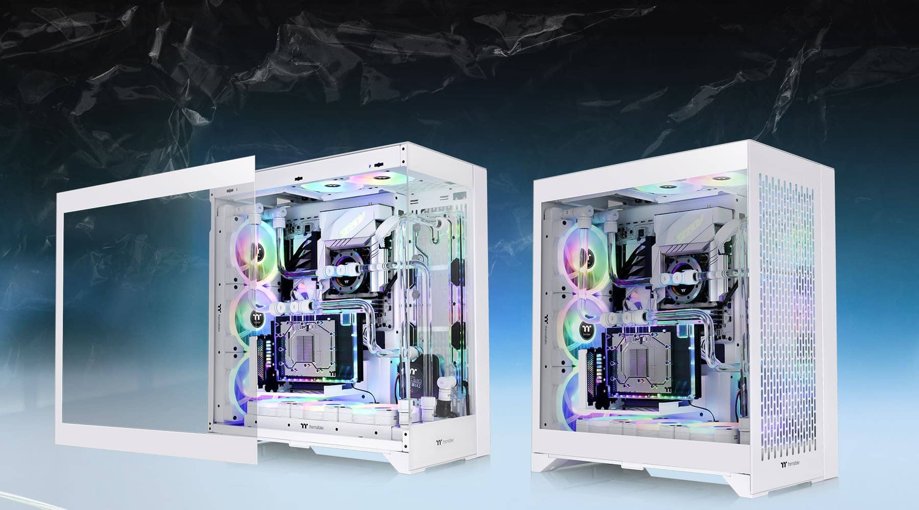 se Thermaltake CTE E600 MX Snow (EATX/Full Tower/Màu Trắng) (