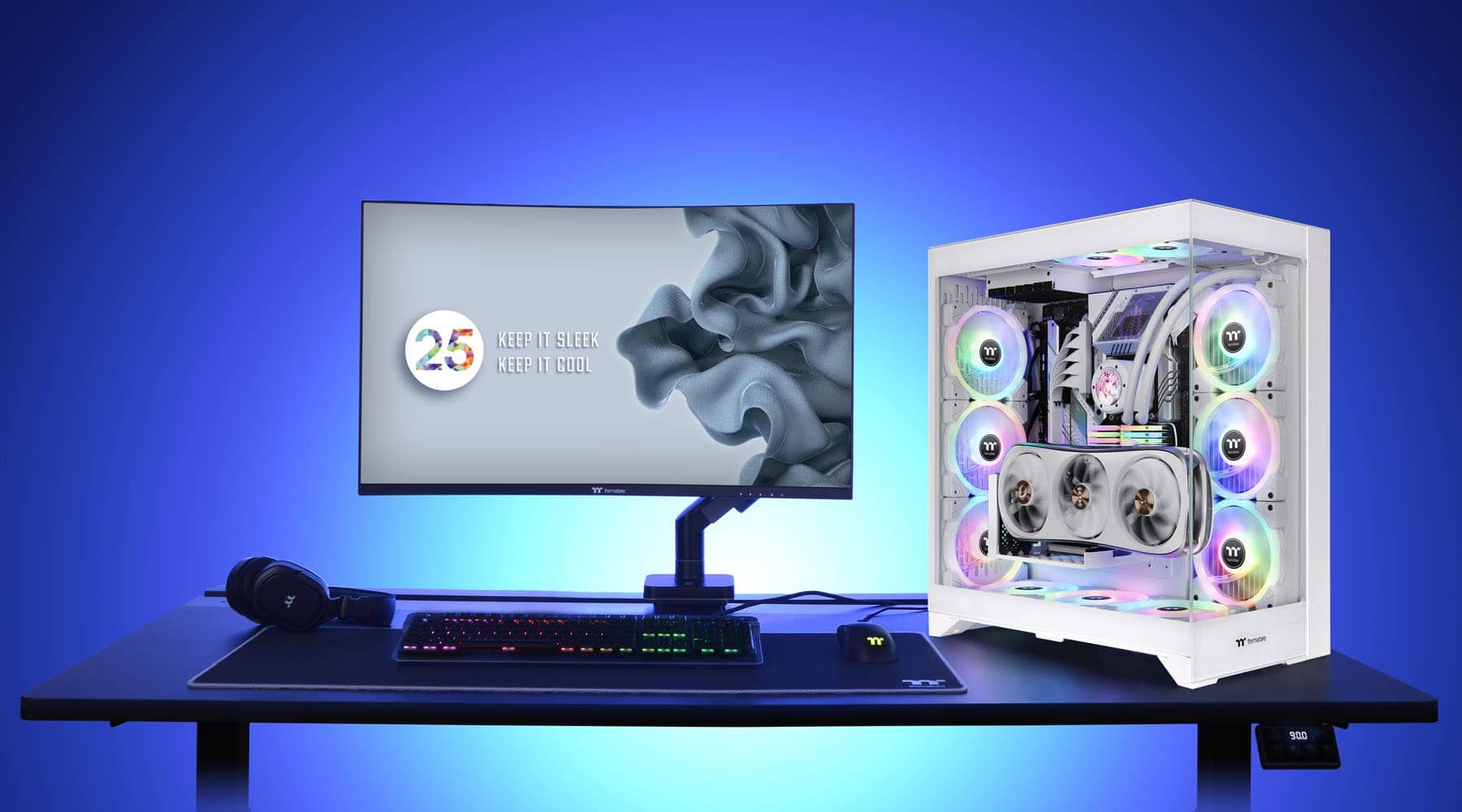 se Thermaltake CTE E600 MX Snow (EATX/Full Tower/Màu Trắng) (