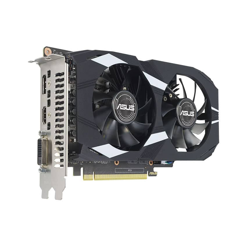 Card màn hình Asus DUAL GTX 1650-4GD6-P-EVO