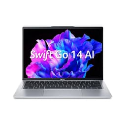 Laptop Acer Swift Go AI SFG14-73-57FZ (NX.KSGSV.001) (Ultra 5-125H/16GB RAM/512GB SSD/14.0 inch OLED 2.8K/Win11/Bạc/vỏ nhôm)