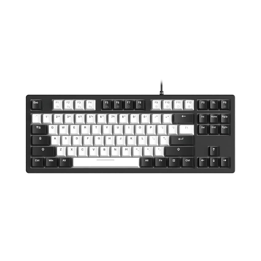 Bàn phím cơ gaming DAREU EK87 v2 White-black (Dream switch) 1