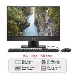 PC Dell Optiplex 5270 AIO (I5 9500 / 8GB RAM / 256GB SSD / Màn 21,5 inch FHD) - Likenew (Full box, kèm phím chuột)