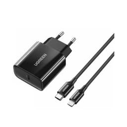 Củ sạc Ugreen PD 20W CD137 Kèm Cáp Type-C to Lightning MFI Màu Đen (50799)