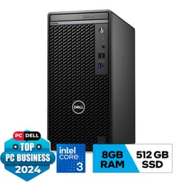 PC Dell Optiplex 7020 Tower (i3 14100 8GB RAM DDR5/512GB SSD/ K+M/Ubuntu/Đen) (M7020-14100-08512U)